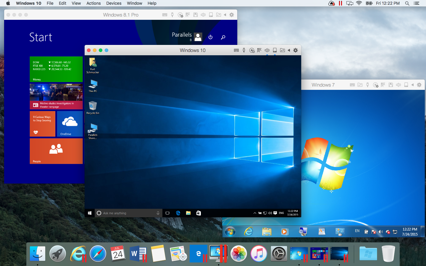 parallels for mac 10.11.6